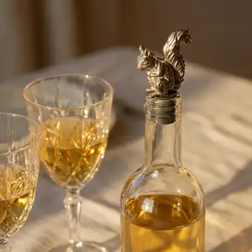 Sincap Figürlü Şişe Tıpası - Özel Cam Kaideli 3