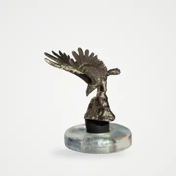 Kartal Figürlü Şişe Tıpası - Özel Cam Kaideli 8